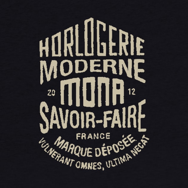 Horlogerie Moderne Mona Savoir-Faire France by MindsparkCreative